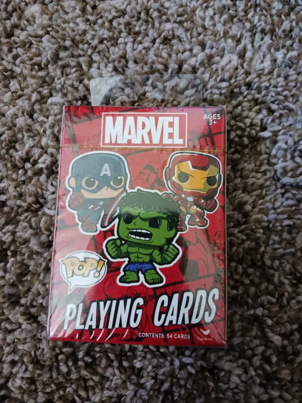 NWT Marvel playing cards